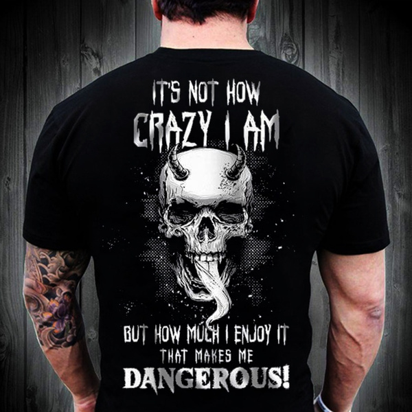 crazy skull shirts