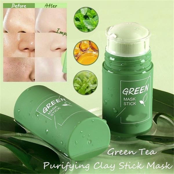 Mask stick green tea
