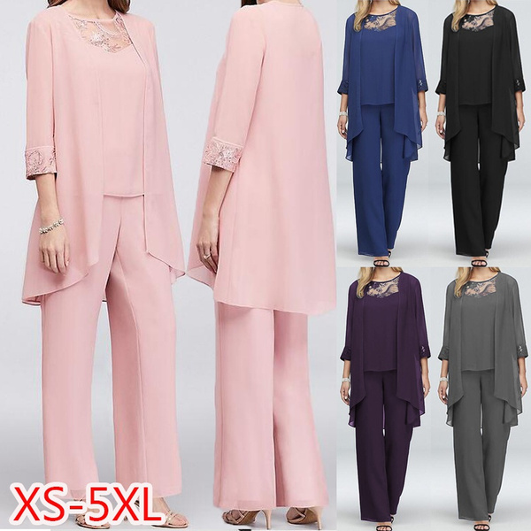 Womens formal pant on sale suit plus size