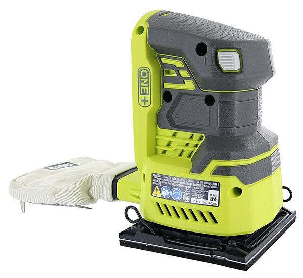 Ryobi palm sander dust bag hot sale