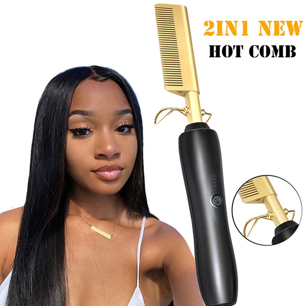 Hair straightener brush and cheap curler