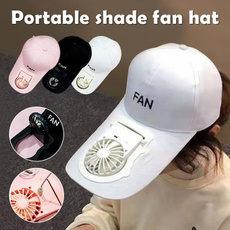 sun hat, usb, hatwithfan, Cap