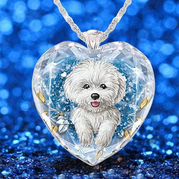 Pet photo hotsell necklace sterling silver