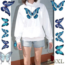 butterfly, hoodiesformen, Casual Hoodie, unisex clothing