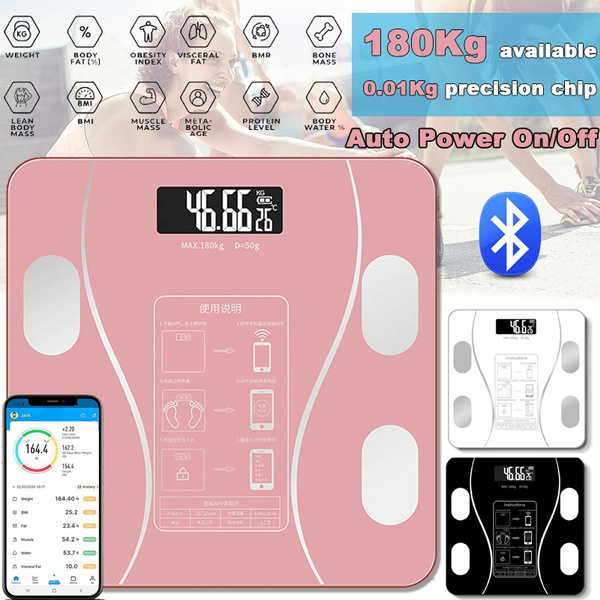 Scales for Body Weight Bathroom Digital Weight Scale for Body Fat, Smart  Bluetooth Scale for BMI, and Weight Loss, with Smartphone App sync