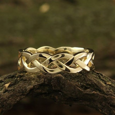 Couple Rings, Moda, wedding ring, gold
