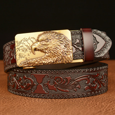 Fashion, Men, ratchetbelt, Cowhide