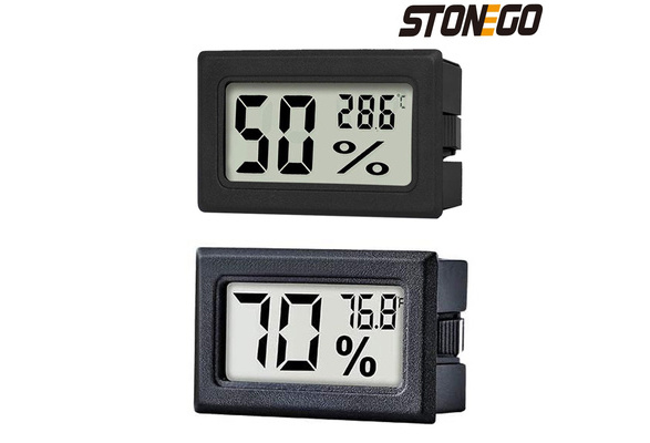 LCD Digital Thermometer Hygrometer Temperature Humidity Meter with