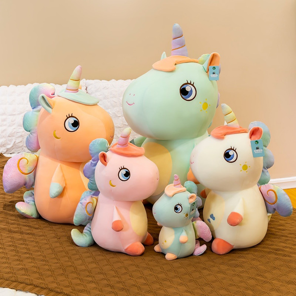 Jucărie de plus Kawaii Star Rainbow Unicorn Jucărie moale de pluș cu ...