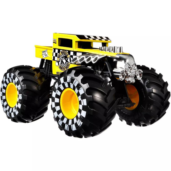 hot wheels taxi monster truck