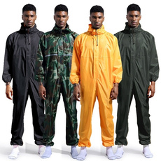 , coverall, hooded, Waterproof