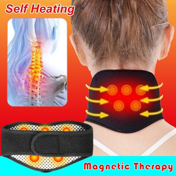  Neck Pain Relief Neck Warmer With Tourmaline, Magnetic