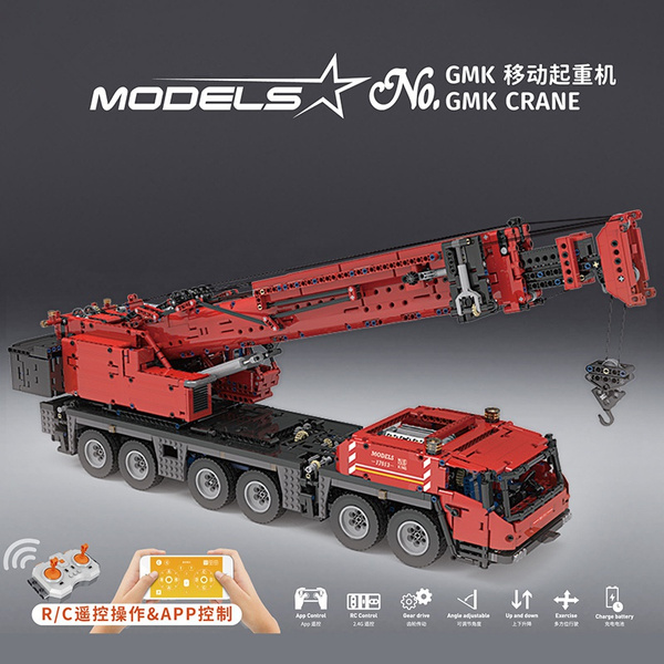 motorized crane toy