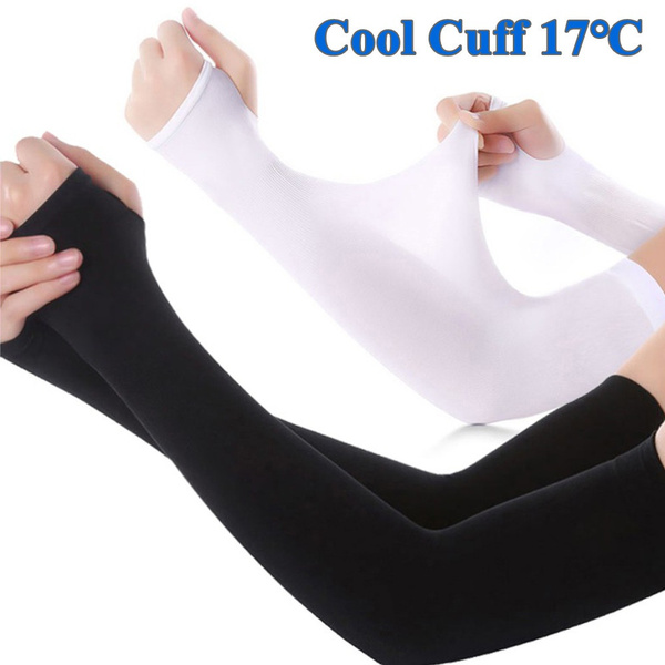 2pcs/pack UV Protection Cooling Arm Sleeves for Men Women Sun Sleeves to Cover 