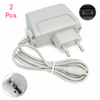 AC 100-240V Travel Wall EU Plug Charger Adapter Power Supply for Nintendo  DSL DS Lite NDSL - Grey