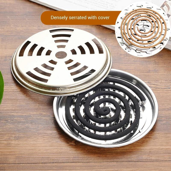 Coil Tray Summer Mosquito Coil Tray Portable Mosquito Coils Holder Large 