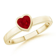 Sterling, Heart, Engagement, gold