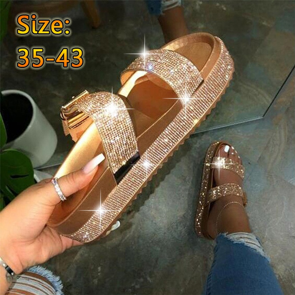 platform diamond sandals