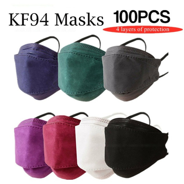2021 Most Popular Kf94 Masks 4Layer Anti Dust Breathable Disposable