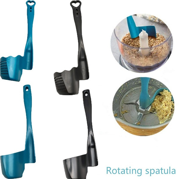 Rotating Mixer Spatula Termomix for Kitchen Rotating Scraper Removing