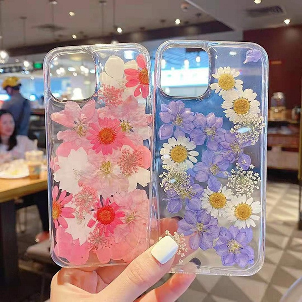 Real Dried Flowers iPhone Case