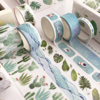 Creative Washi Tape Cutter Set Tape Tool Transparent Tape Holder Tape  Dispenser School Supplies Office Stationery