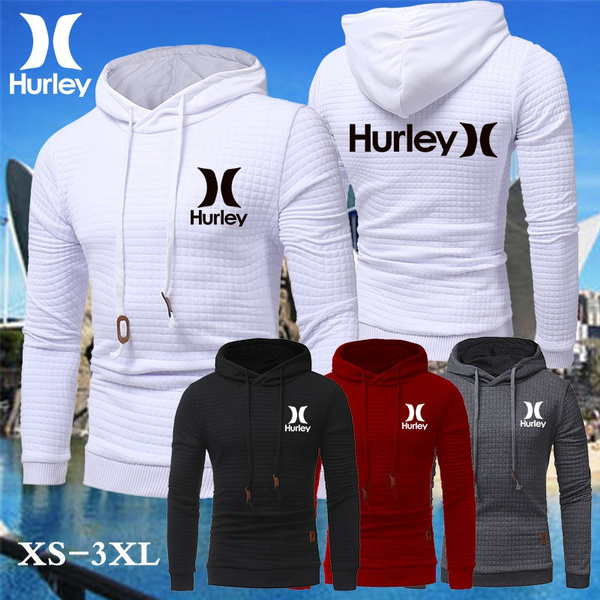 Men s Hurley Tops Fashion Autumn and Winter Hoodie Men s Sports