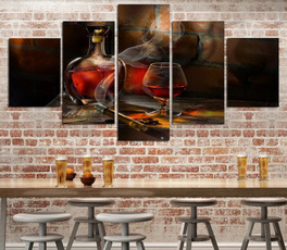 Decor, Canvas, Alcohol, art