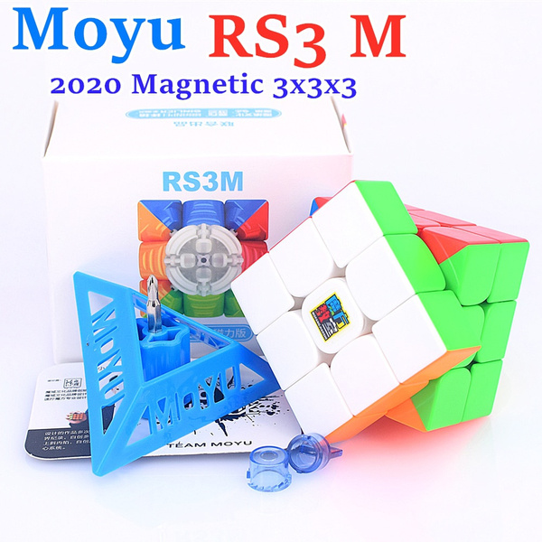 Cubo Mágico 3x3x3 Moyu RS3 M 2020 Magnético RS3M 2020