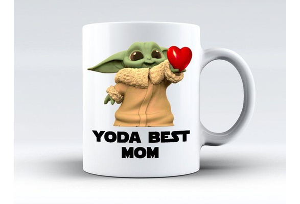 Official Baby Yoda Hug Heart #1 Mom Yoda Best Mom Mug, hoodie