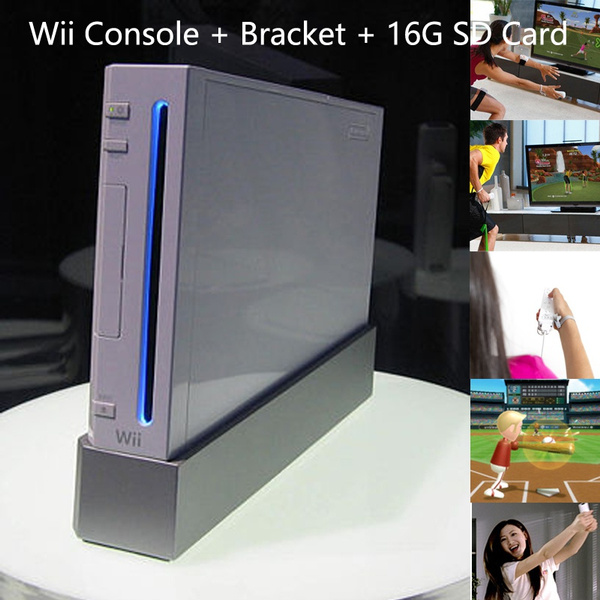 parallel Uitreiken dorst Home Family Game English System US Version Wii Console + Bracket + 16G SD  Card Interactive Entertainment Fitness TV Game Console | Wish