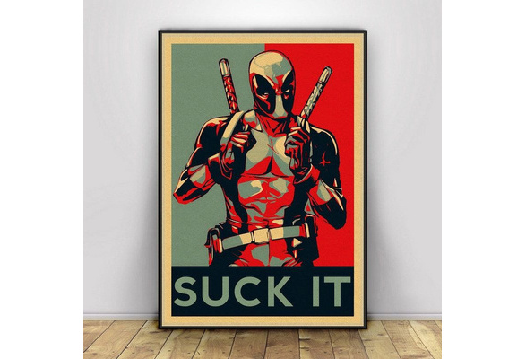 Deadpool 3 Deadpool Has Entered The Chat Movie Home Decor Poster Canvas -  Mugteeco