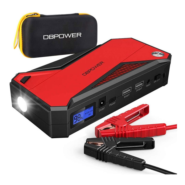 DBPower DJS50 800A 18000mAh Vehicle Car Jump Starter Battery Pack Port