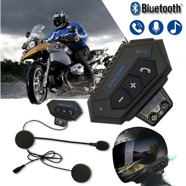 bluetooth headset for motorcycle riders