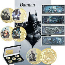 Dark Knight, justiceleague, gold, Coins & Paper Money