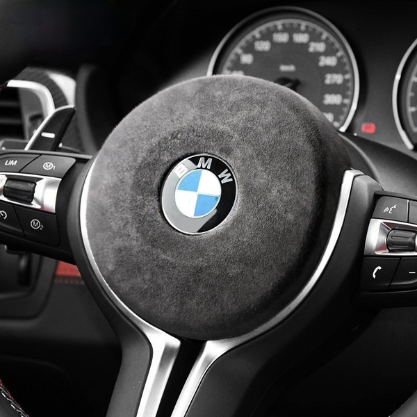 Car Steering Airbag Wheel Cover Stickers for BMW F30 F34 F20