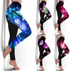 butterfly, Leggings, Fashion, Yoga