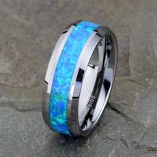 Blues, Steel, tungstenring, wedding ring