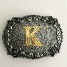 golden, Fashion Accessory, Fashion, 26letterbeltbuckle