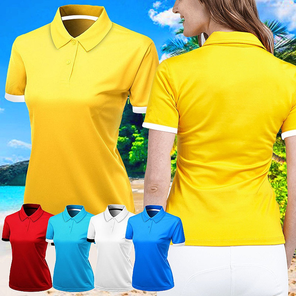 Ladies polo hot sale t shirts