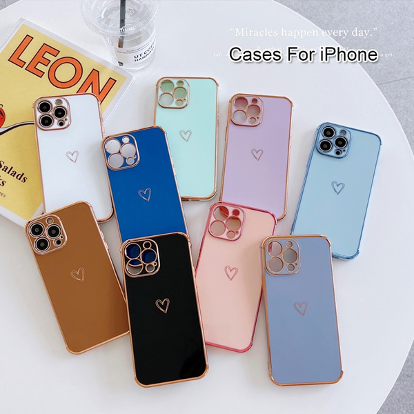 iPhone 15 Pro Cover - Luxury Electroplating Case with Camera Protectio