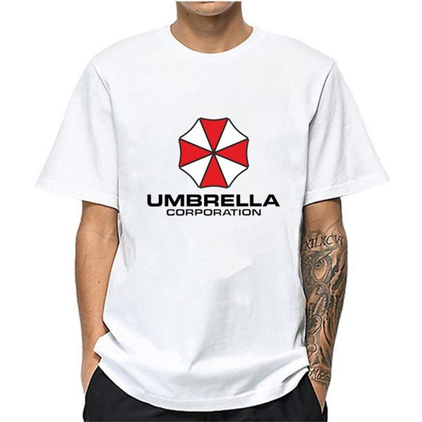 Men's Resident Evil Umbrella Corporation Graphic T-Shirt Black
