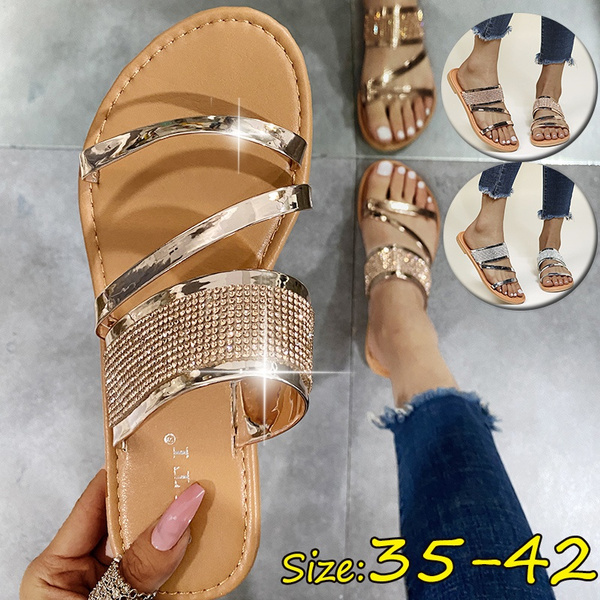 Ladies slippers size online 35