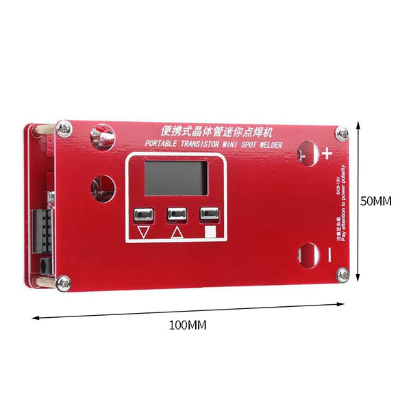 Portable Transistor Mini Spot Welder For 18650 with LCD
