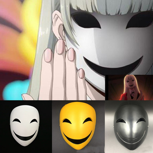 Anime Kakegurui Momobami Ririka mask Hiruko mask Halloween Wish