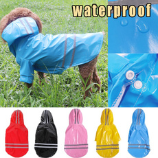 hooded, puppy, Waterproof, raincoatfordog