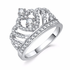 Sterling, Couple Rings, DIAMOND, Jewelry