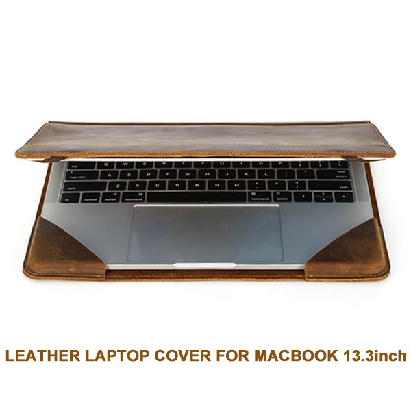 Leather cover for macbook clearance air