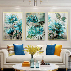 Blues, Pictures, Woman, Wall Art