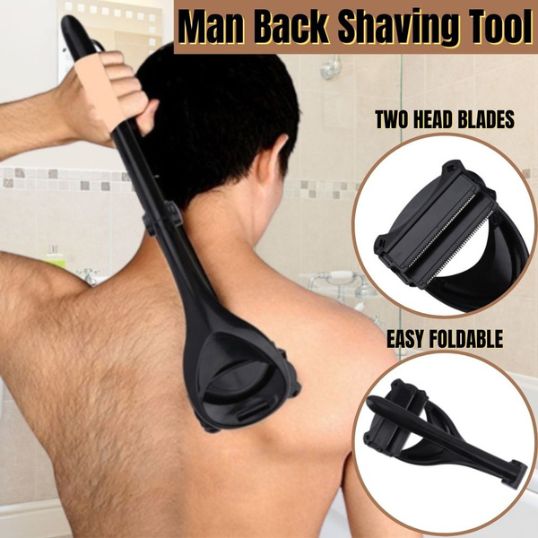 Man Back Shaving Tool, Men Hair Shaver Body Trimmer, Razor Men's Grooming  Kit Groomer Touch Care Shavers, Male Blade Micro Removal Kit, Grooming  Shave Head Remover Epilator Clippers, Flawless Razors Replacement Machine